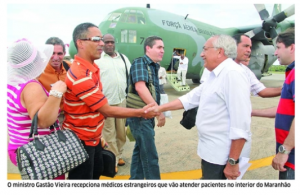 Gastão Vieira recepciona médicos estrangeiros 