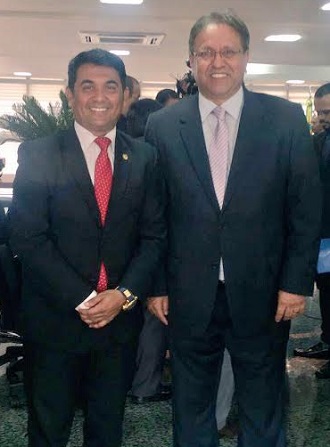 Wellington do Curso e Marcelo Miranda